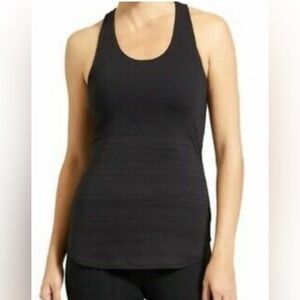 Athleta Daydreamer Support Bra Tank Black Size Extra Small NWT